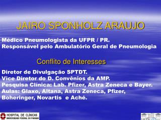 JAIRO SPONHOLZ ARAUJO