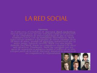 LA RED SOCIAL