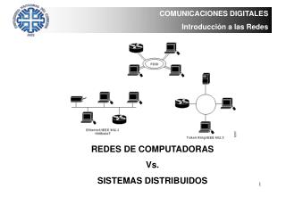 COMUNICACIONES DIGITALES Introducción a las Redes