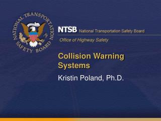 Collision Warning Systems