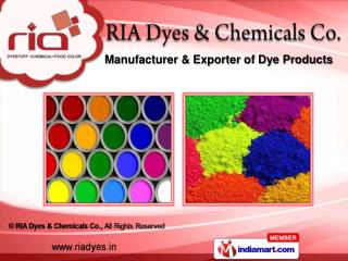 Acid Dyes & Pigment