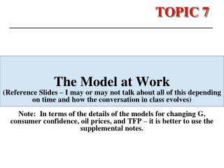 TOPIC 7