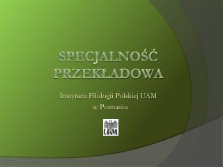 SpecjalNOŚĆ przekładowa