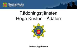 Räddningstjänsten Höga Kusten - Ådalen