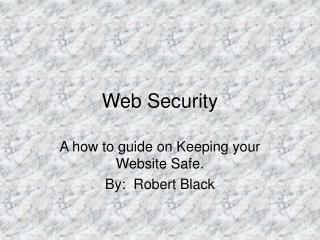 Web Security