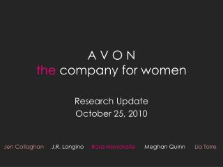 A V O N the company for women