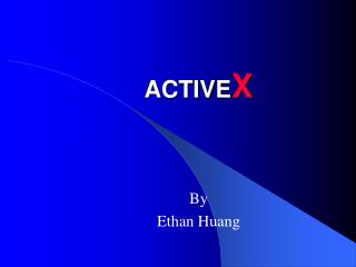 ACTIVE X