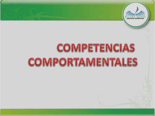COMPETENCIAS COMPORTAMENTALES