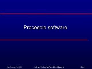 Procesele software