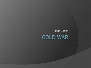 Cold War