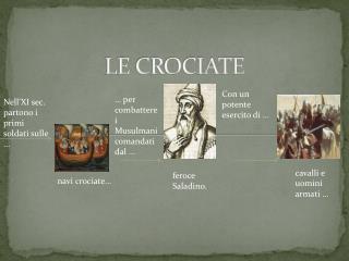 LE CROCIATE