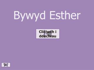 Bywyd Esther