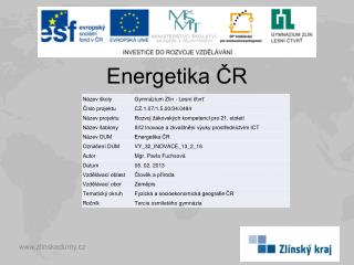 Energetika ČR