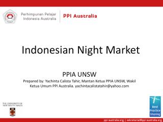 Indonesian Night Market