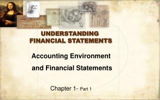 UNDERSTANDING FINANCIAL STATEMENTS