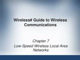 Wireless# Guide to Wireless Communications