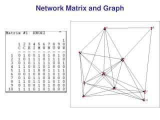 Network Matrix and Graph