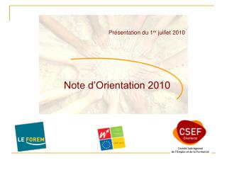 Note d’Orientation 2010