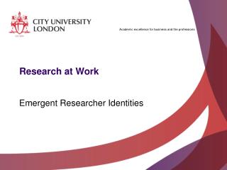 Research at Work