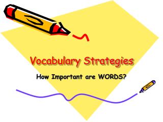 Vocabulary Strategies