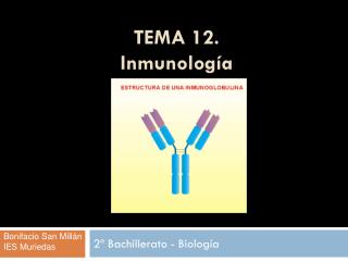 TEMA 12. Inmunología