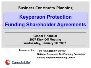 Business Continuity Planning