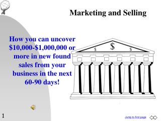 Marketing and Selling