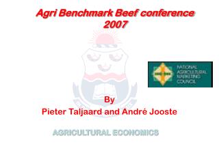 Agri Benchmark Beef conference 2007