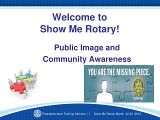 Welcome to Show Me Rotary!