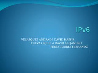IPv6