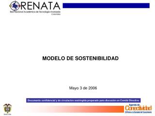 MODELO DE SOSTENIBILIDAD