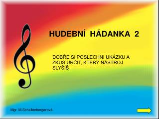 HUDEBNÍ HÁDANKA 2