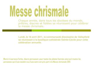 Messe chrismale