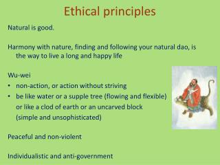 Ethical principles