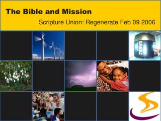 The Bible and Mission