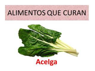 ALIMENTOS QUE CURAN