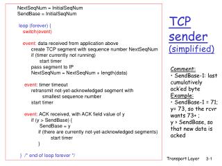 TCP sender (simplified)