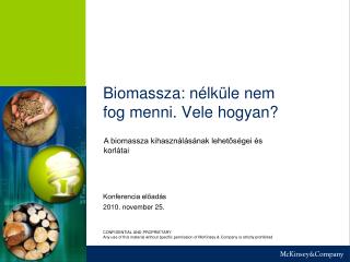 Biomassza: nélküle nem fog menni. Vele hogyan?