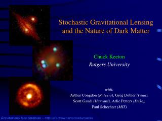 Stochastic Gravitational Lensing and the Nature of Dark Matter