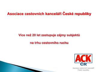 Asociace cestovních kanceláří České republiky