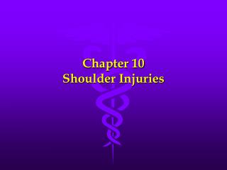 Chapter 10 Shoulder Injuries