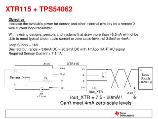 XTR115 + TPS54062