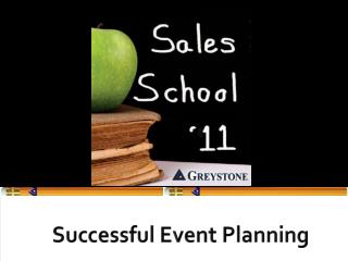Successful Event Planning