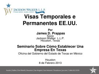 Visas Temporales e Permanentes EE.UU.