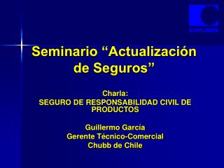 Seminario “Actualización de Seguros”