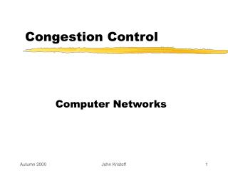 Congestion Control