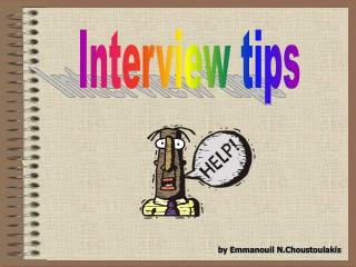 Interview tips