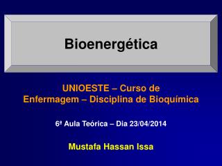 Bioenergética