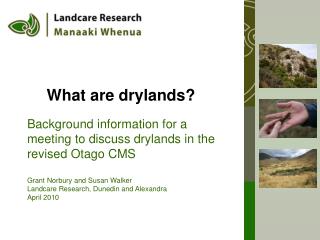 What are drylands?