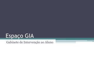 Espaço GIA